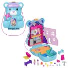  Комплект за игра с 2 кукли и аксесоари в чанта, Polly Pocket, Teddy Bear, HGC39