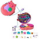 Комплект за игра с 2 кукли и аксесоари в чанта, Polly Pocket, Starring Shani Cuddly Cat, HGT16