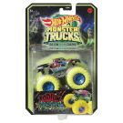 Количка Monster Trucks, Hot Wheels, Glow in the Dark, 1:64, Podium Crasher, HCB51