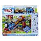 Комплект за игра, Моторизиран локомотив с 3 вагона, Thomas and Friends, HGX64