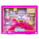 Комплект за игра, кукла със скейтборд и аксесоари, Barbie, Chelsea