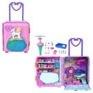 Комплект за игра с 4 мини кукли Polly Pocket в куфар, HKV43
