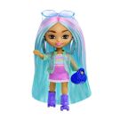 Кукла Barbie Extra Mini Minis с коса и аксесоари, 8 см, HLN45