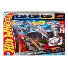 Комплект за игра с 3 колички и писти ot Hot Wheels, Formula 1, JDY15