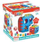 Играчка за сортиране, Dede, Baby Shape Sorter Puzzle, 18 части