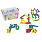 Строителен комплект, Dede, Click Clack, 96 части