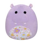 Плюшена играчка, Squishmallows, Хипопотам Hanna, 19 см