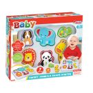 Играчка за сортиране, Dede, Сладки животинки, 7 части