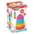 Играчка за сортиране и подреждане, Dede, Ball Mini Tower, 8 части