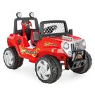 Високопроходим автомобил 4X4 с дистанционно управление 12 V, Pilsan, Ranger, Червен