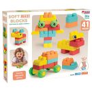 Строителен комплект, Dede, Soft Maxi Blocks, 41 части
