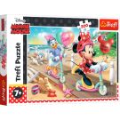 Пъзел Trefl 200 части, Мини на плажа, Minnie Mouse