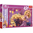 Пъзел Trefl, Disney Princess, Сплетена коса на Рапунцел, 160 части
